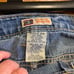 Vintage Denim Jean Shorts Long Bermuda Faded Glory Zipper Tie Punk Streetwear 16