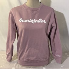 VIRAL See The Way I See Overthinker Sweatshirt Cozy Crewneck Mindfulness Quote S