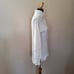 Soft Surroundings Chunky Mock Neck Tunic Sweater XS Ivory