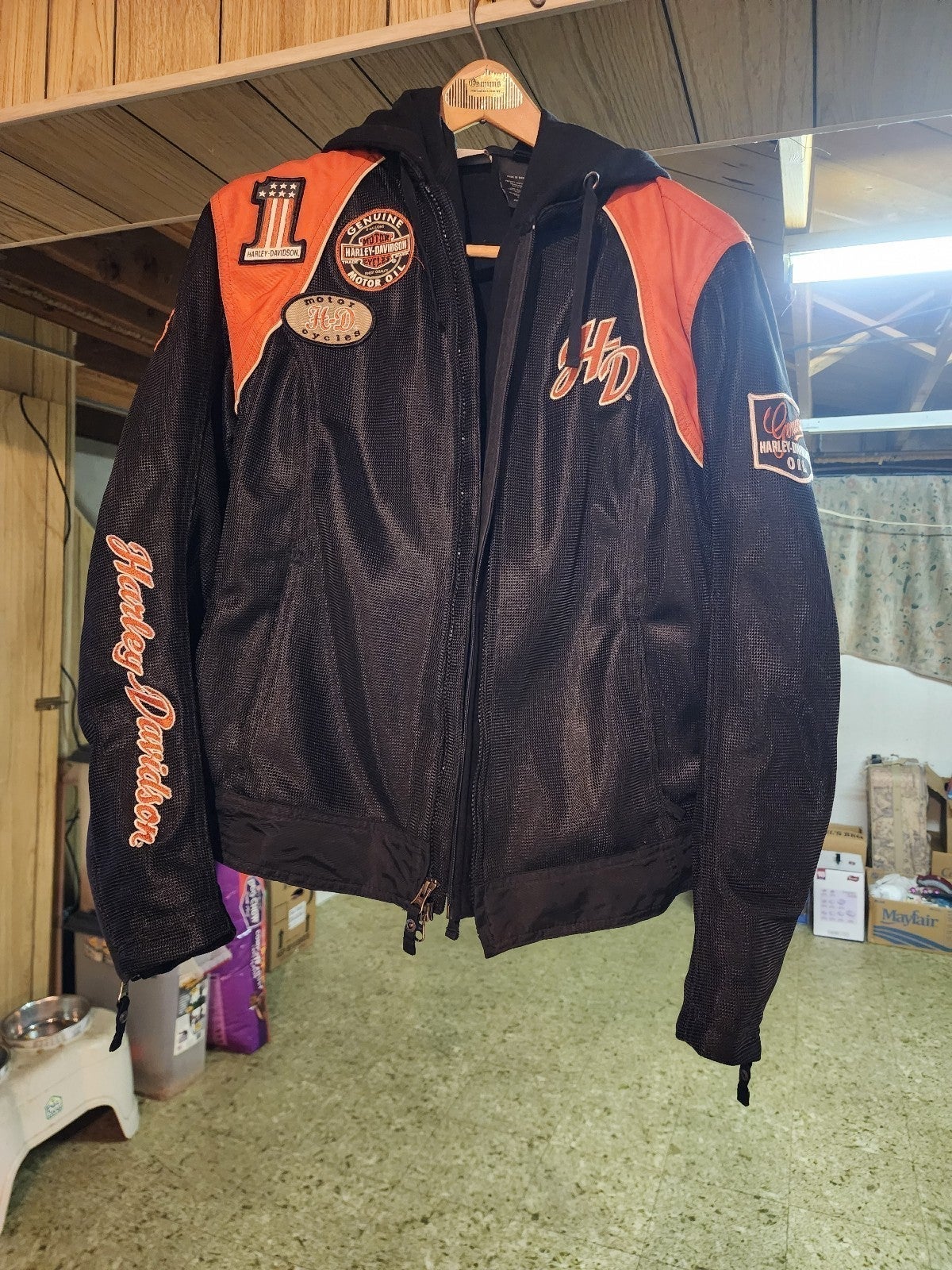 Ladies 3 in 1 harley davidson riding jacket 1x