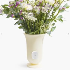 Designed for Diptyque by the Jean-Marc Gady studio, this large vase in white wax