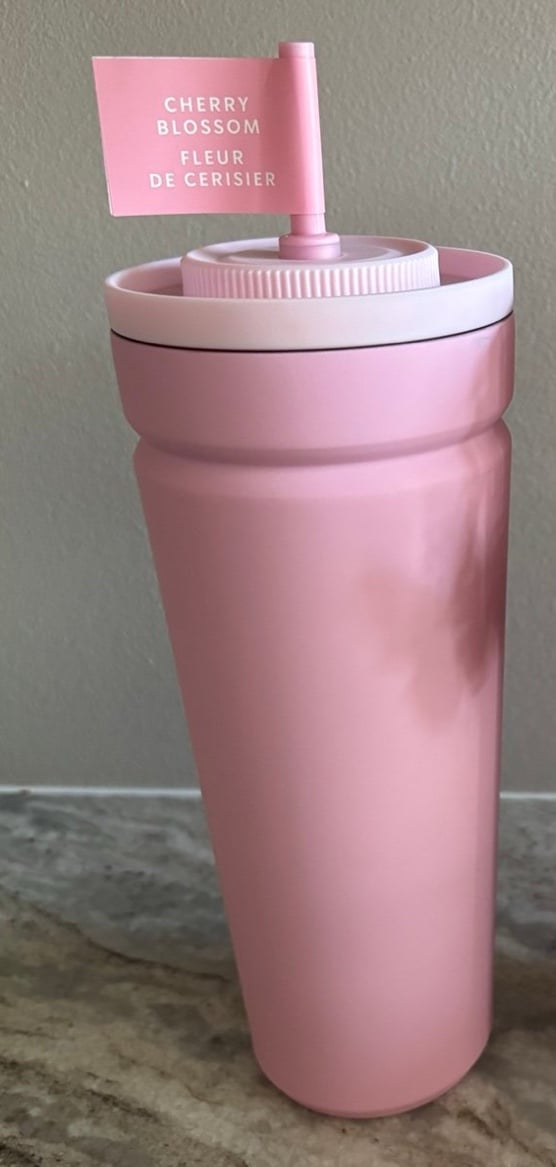 Starbucks Cherry Blossom Pink Cup HTF NEW