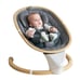 Baby Swing for Infants, Electric Swing for Newborn 5 Swing Speed in wood color