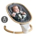 Baby Swing for Infants, Electric Swing for Newborn 5 Swing Speed in wood color