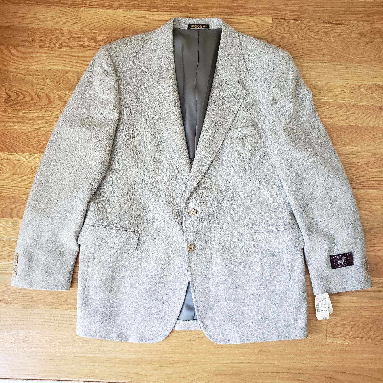 Men's EVAN PICONE Suit Jacket Blazer.NWT