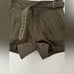 OUTERKNOWN Sybil High Rise Utility Shorts in Olive Green Size 4