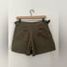OUTERKNOWN Sybil High Rise Utility Shorts in Olive Green Size 4