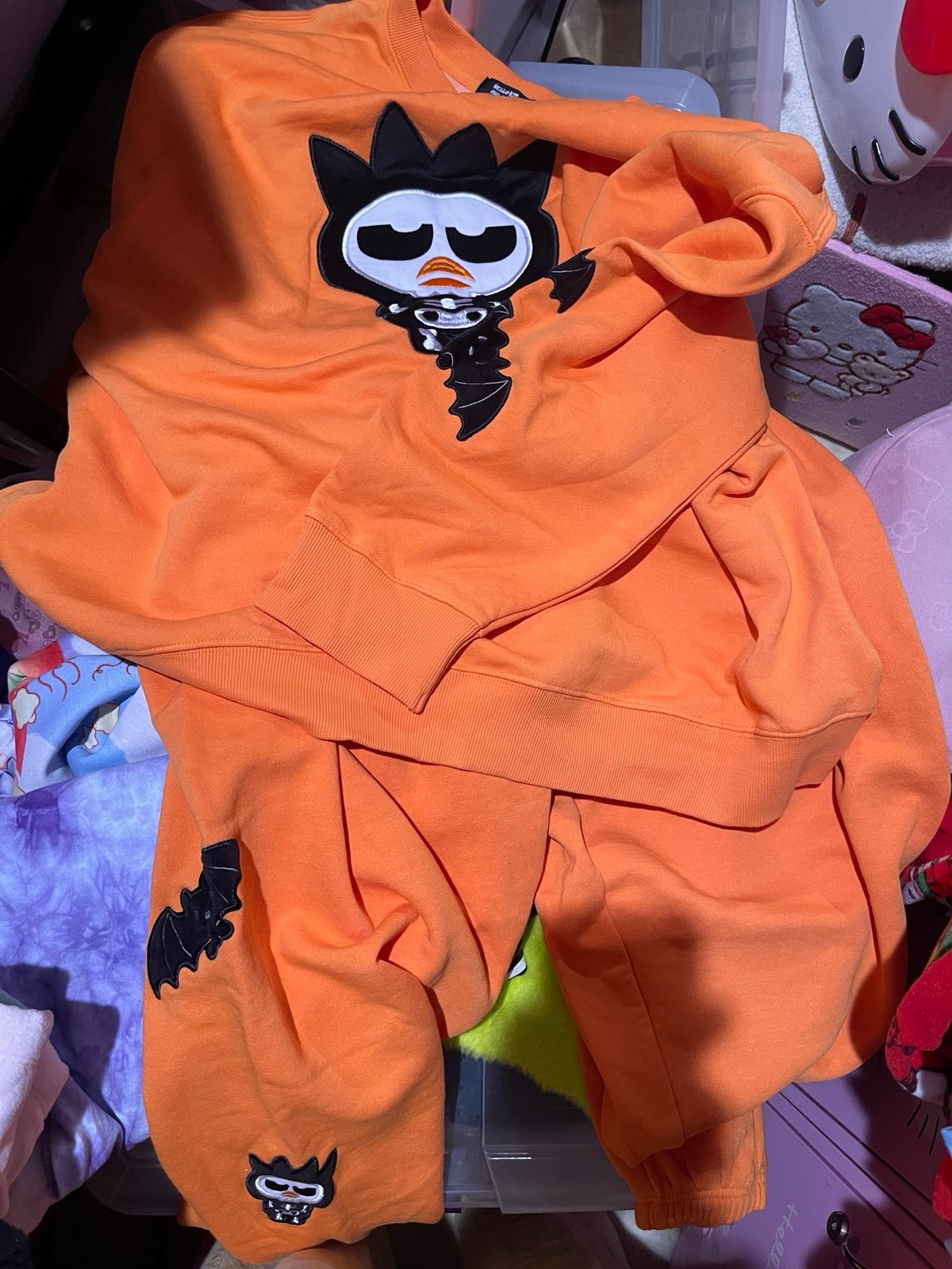 SKELETON BADTZ MARU OUTFIT SET