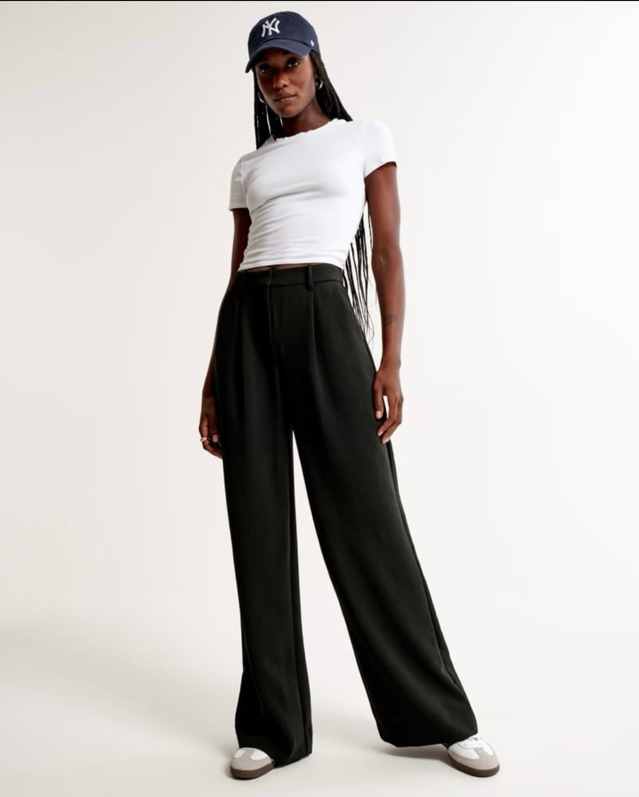 Abercrombie Harper Tailored Premium Crepe Pant