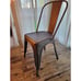Indoor Outdoor Metal Dining Chair Use Stackable