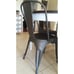 Indoor Outdoor Metal Dining Chair Use Stackable