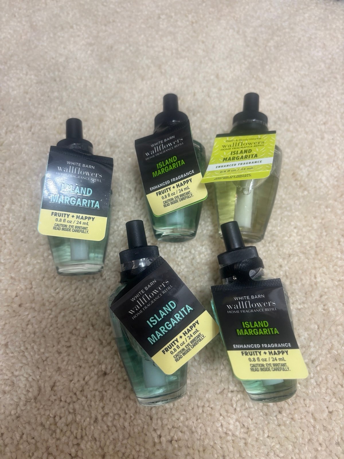 NEW NWT 5 Bath and Body Works Wallflower in Island Margarita