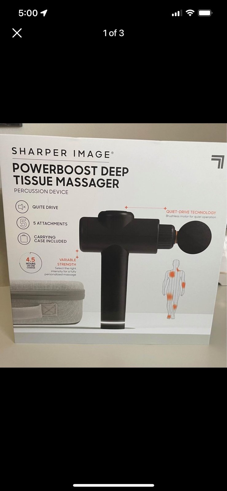 Sharper Image Deep Tissue Massager