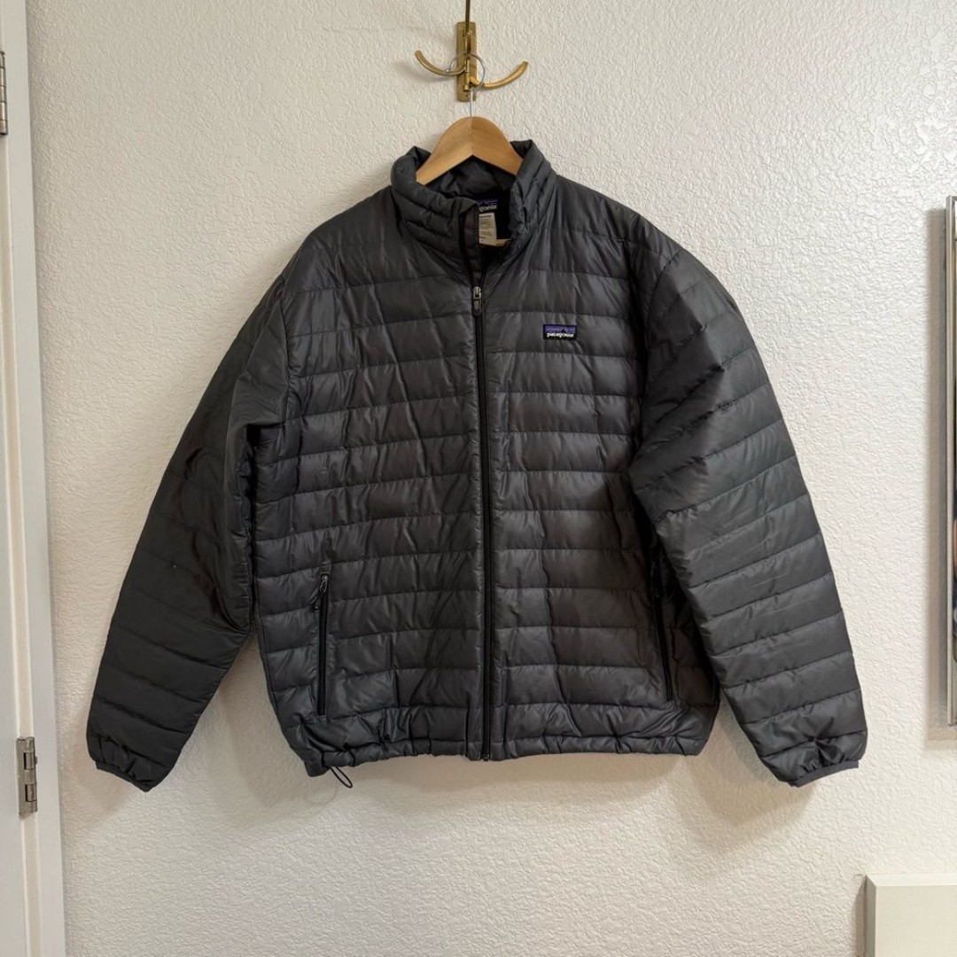 Patagonia Men’s Down Sweater Forge Gray Size Large