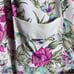 Vintage Victorias Secret Gold Label Satin Robe Pink Floral Size Medium