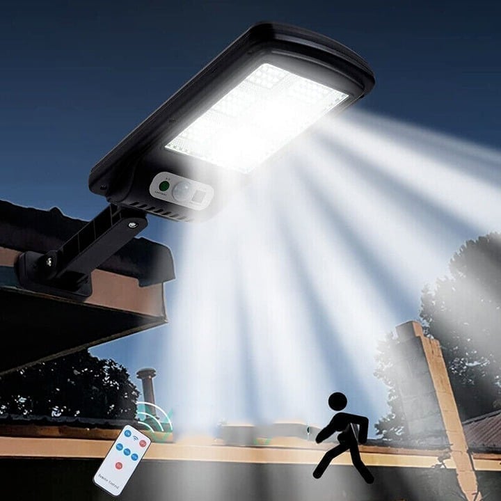 9900000LM Lamp Light LED Solar For Exterior Patio Motion Sensor
