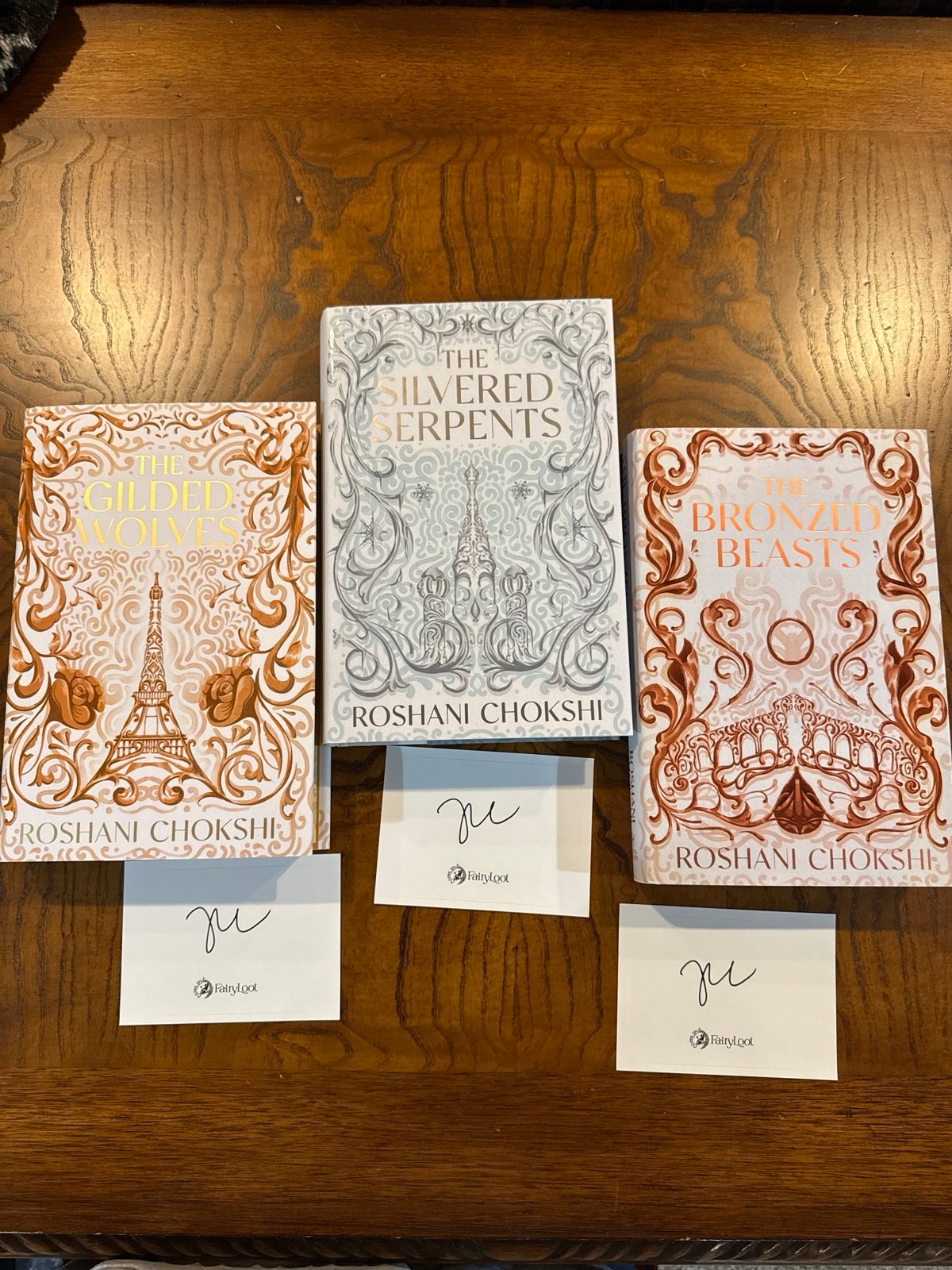 Fairyloot gilded wolves