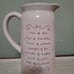 New Rae Dunn double sided Valentine's pitcher love potion with recipe