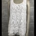 Cabi Bobbin Lace Crochet Tank Silky Soft Lining Size Small Women’s White