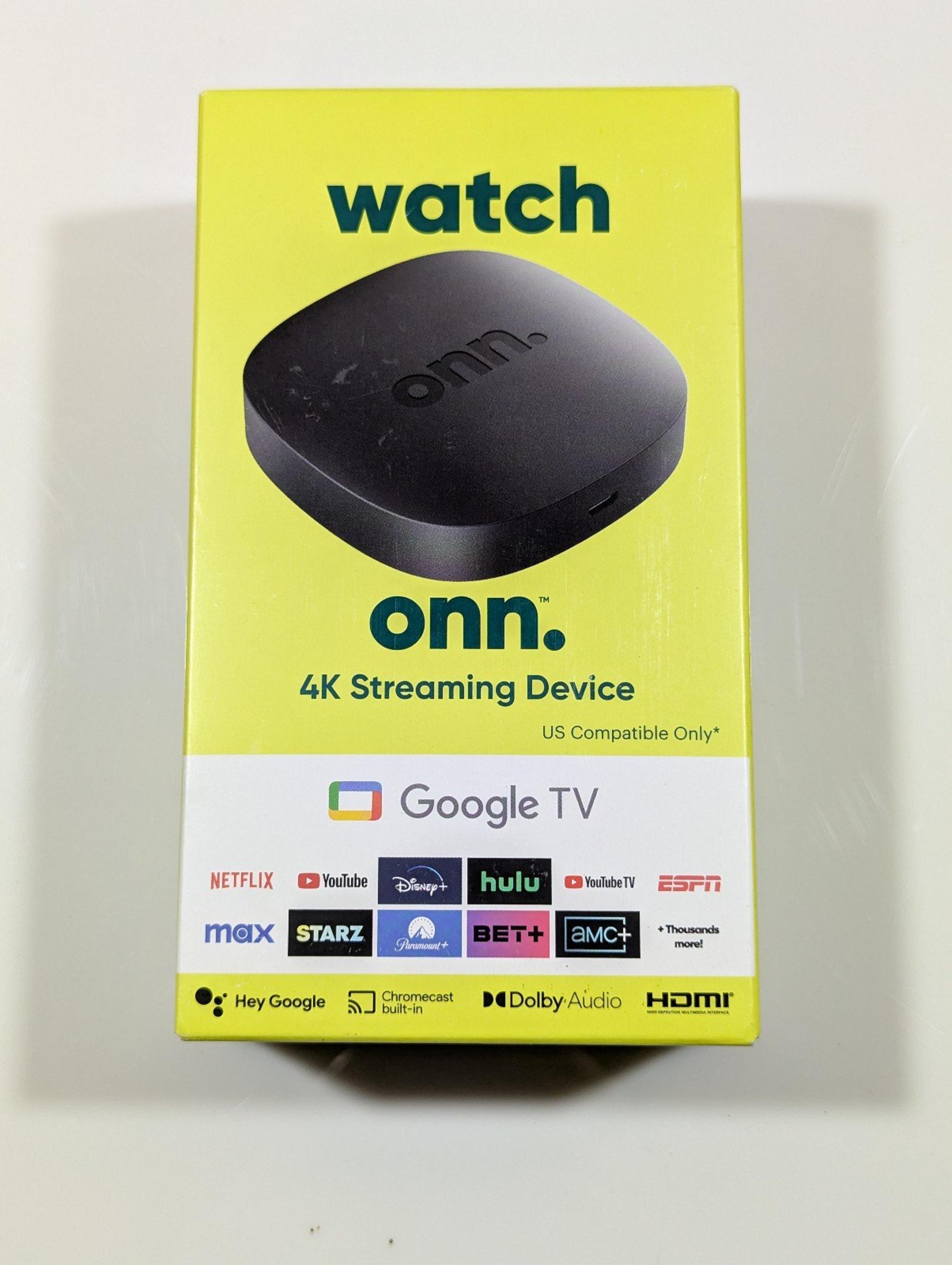 Android 4k Streaming TV Box with Google TV. L04D€D