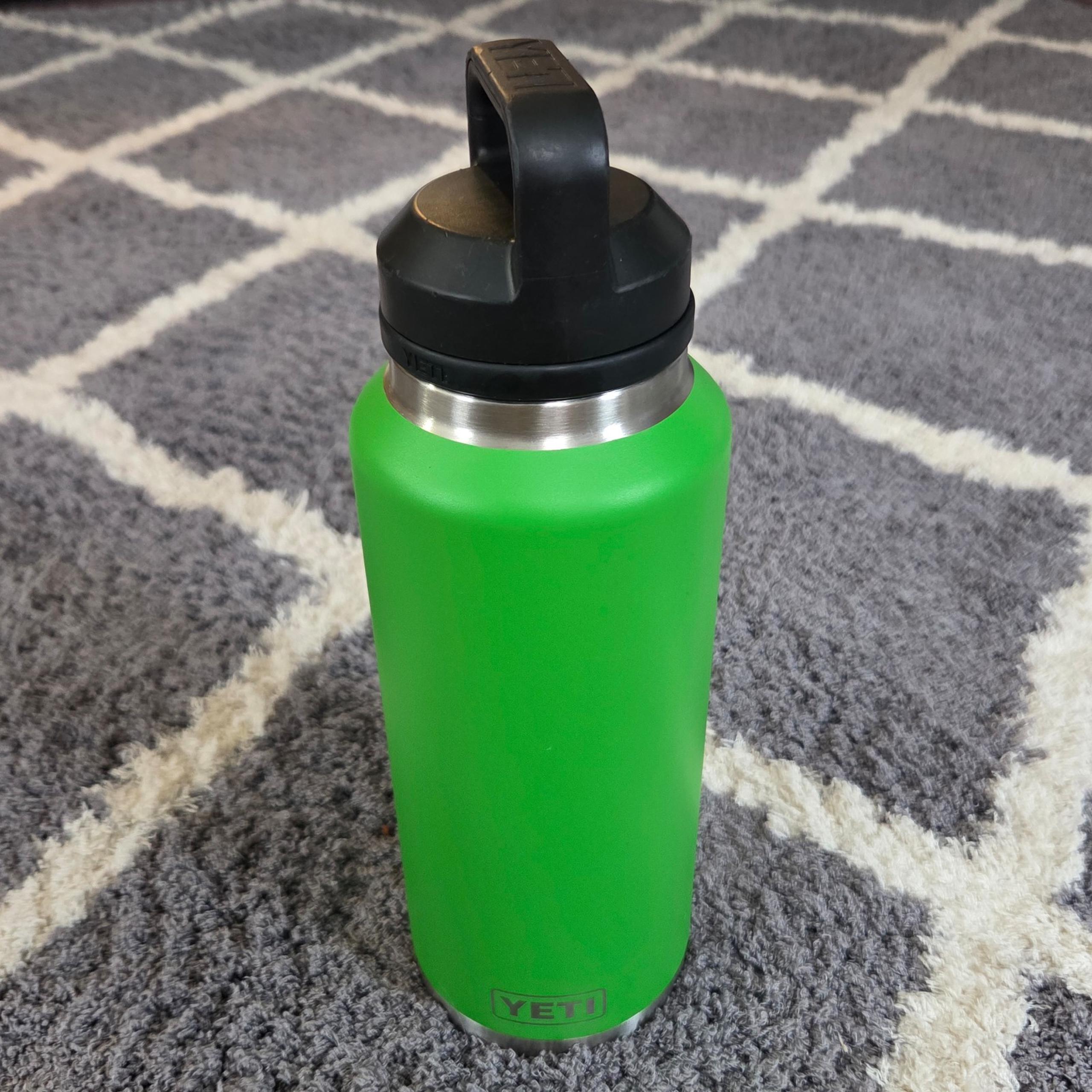 YETI Rambler 46oz Bottle with Chug Cap Canopy Green Insulated Water Bottle