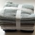 SPA Luxury Bath Washcloths - Cotton - 8 Pack 12” x 12” - Multi Color