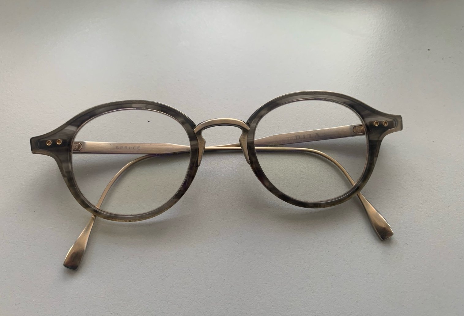 Authentic DITA Spruce DRX-2083-A-BLK 45-22-148 Black Iron Lens Eyeglasses