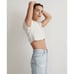 Madewell MWL Polo Twist Tee in Lighthouse Size XS