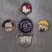 Demon Slayer w/ Wisteria | 5-pack Pins