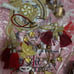 Genshin Yae Miko Cosplay Set Costume + shoes + wand free shipping