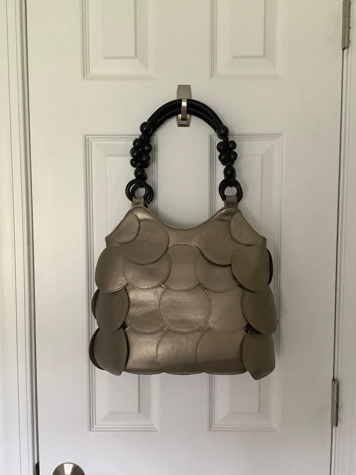NWT Petal Leather Satchel Handbag