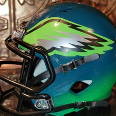 Philadelphia Eagles custom mini helmet