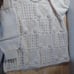 Vintage Heirloom Handknits 3D Hearts Fishermen Wool Turtle Neck Sweater