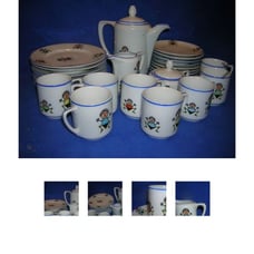 34 pc.Vintage Childs tea set
