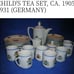 34 pc.Vintage Childs tea set