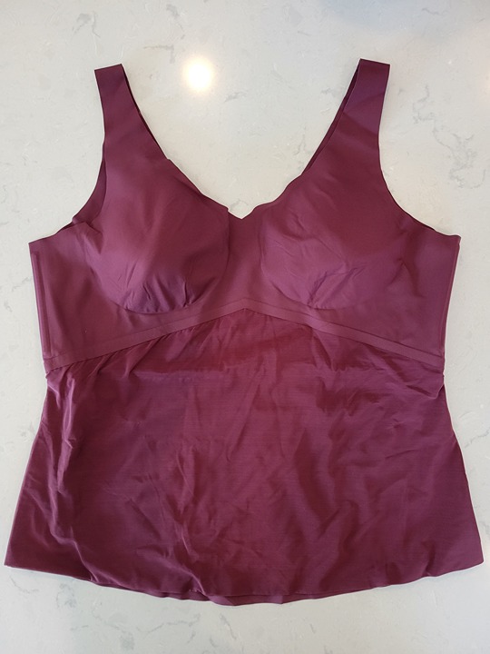 NWOT Honeylove Liftwear Tank Maroon Women's 3X