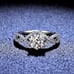 1ct Round cut Diamond Engagement Ring