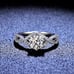 1ct Round cut Diamond Engagement Ring
