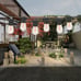 Solar Meteor String Lights Stream Lights 8 modes Dual Battery Panel 48ft 15 LEDs
