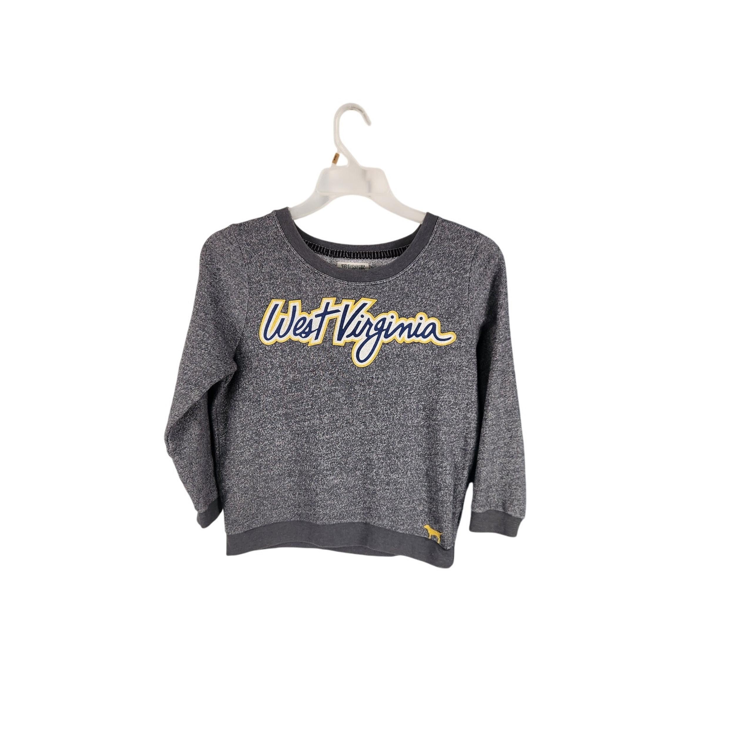 West Virginia crewneck women's medium