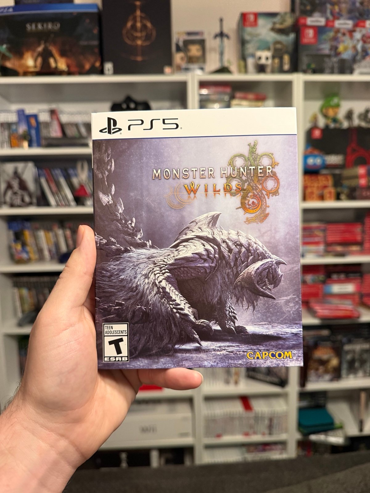 Monster Hunter Wilds PS5 Steelbook