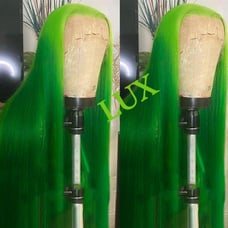 Human Hair blended lace front wigs