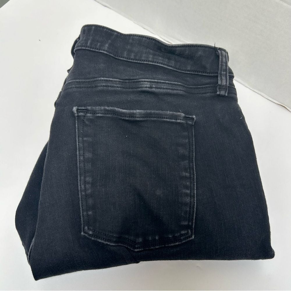 Abercrombie & Fitch Curve Love Super Skinny Ankle Hi-Rise Black Jean size 34/16L