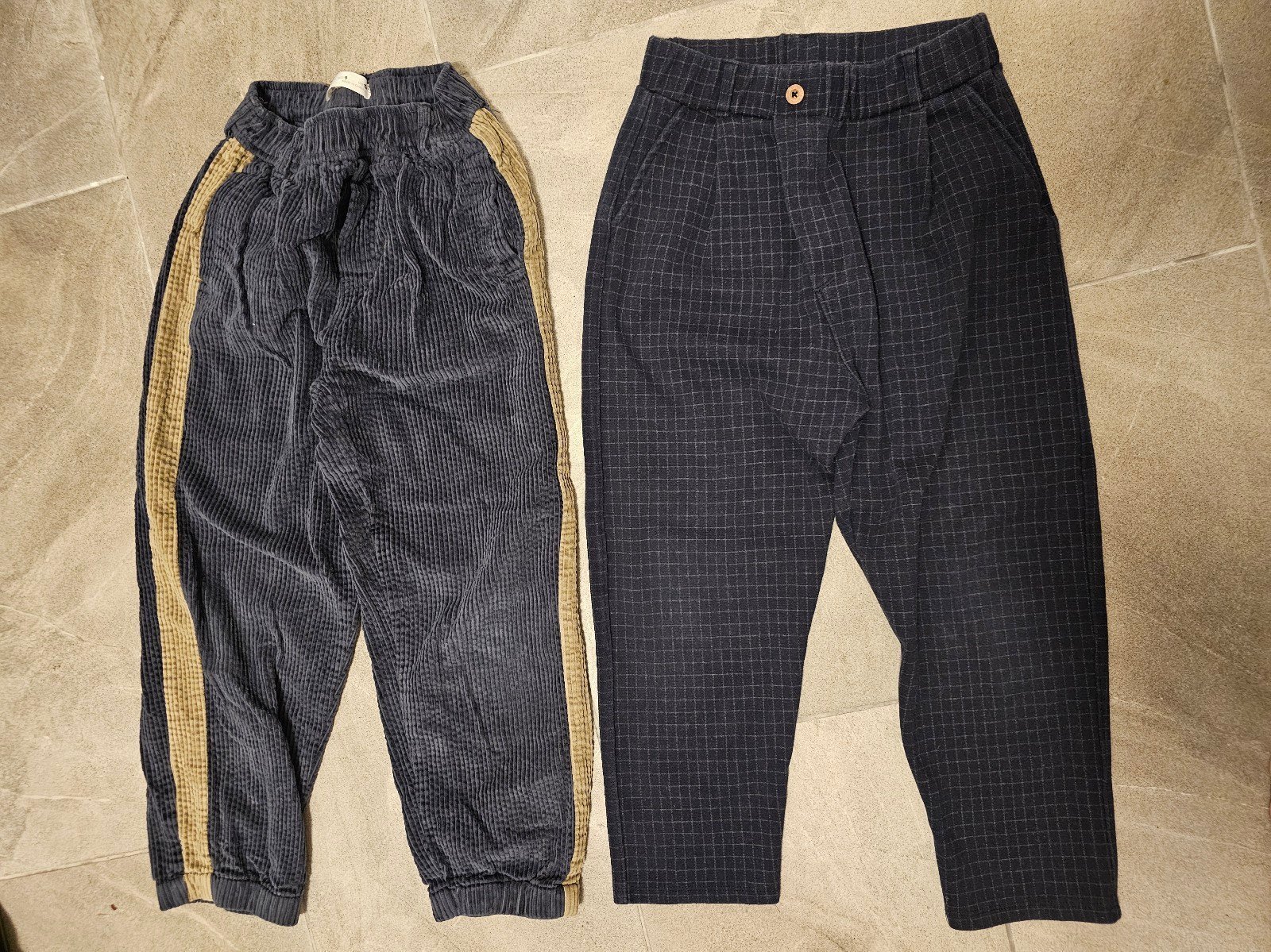 Boys winter pants, snow bib bundle