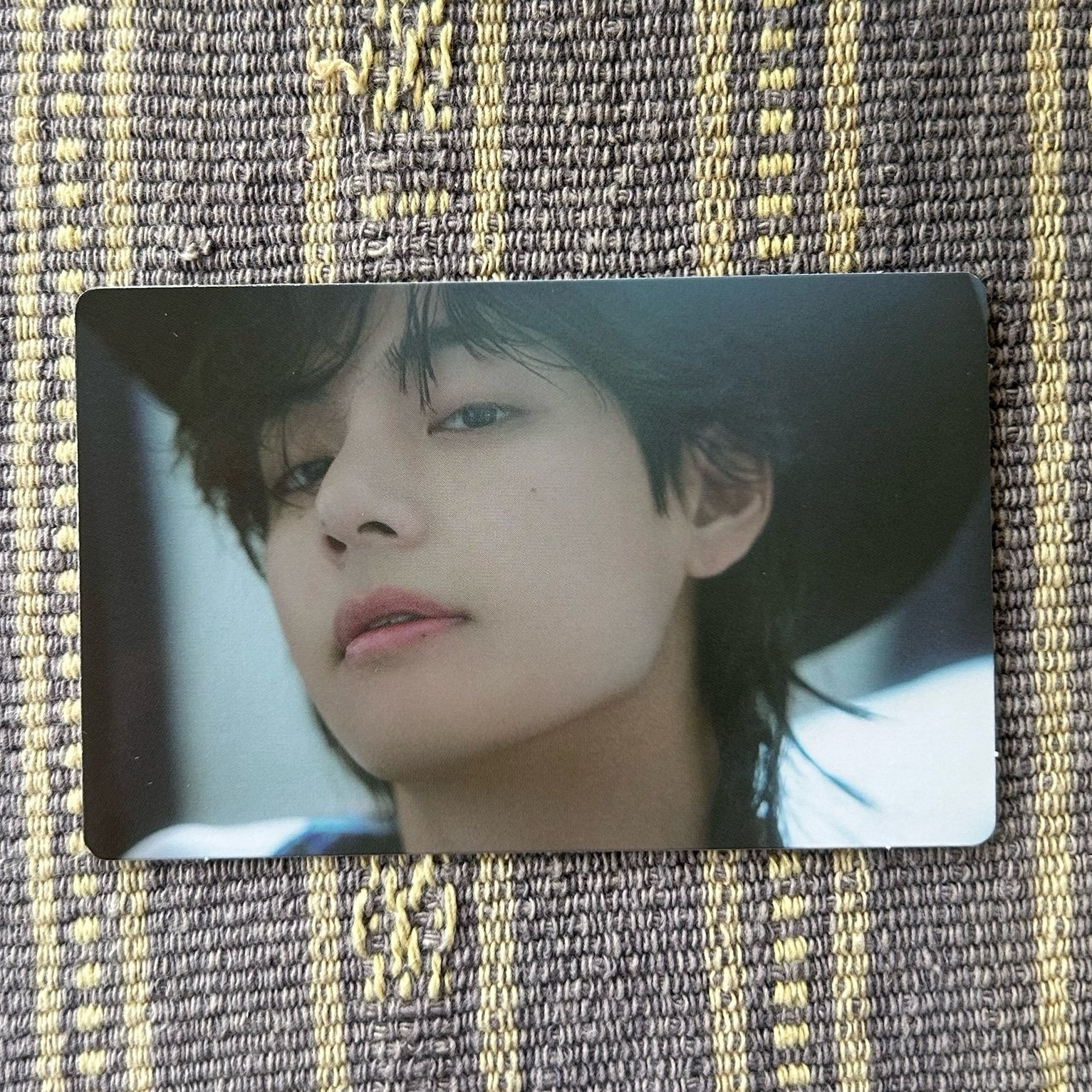 (RARE) BTS V/Taehyung Layover First Edition Lucky Draw PowerStation Photocard/PC