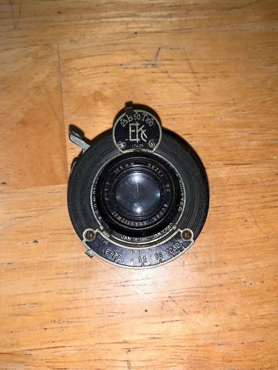 Vintage 108mm Kodak Ball Bearing Camera Shutter