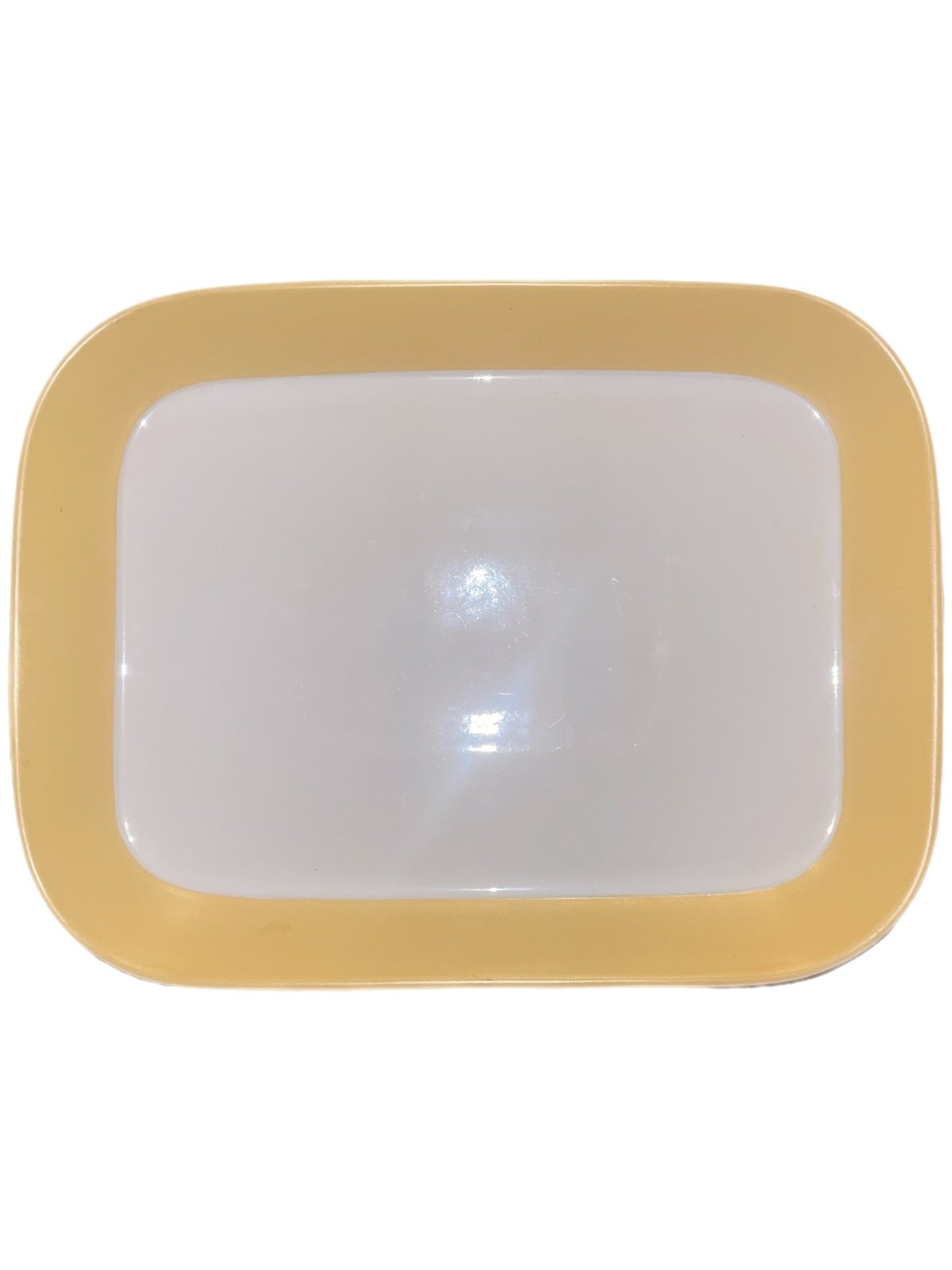 RARE Dansk Ang.L Stoneware Serving Platter Maize Yellow Graves Design Studio 14”
