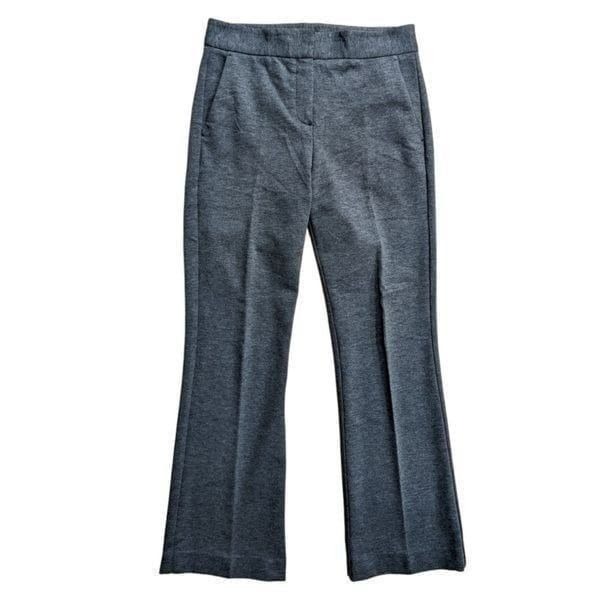 Theory Women's Grey Pleated Trousers Size 2