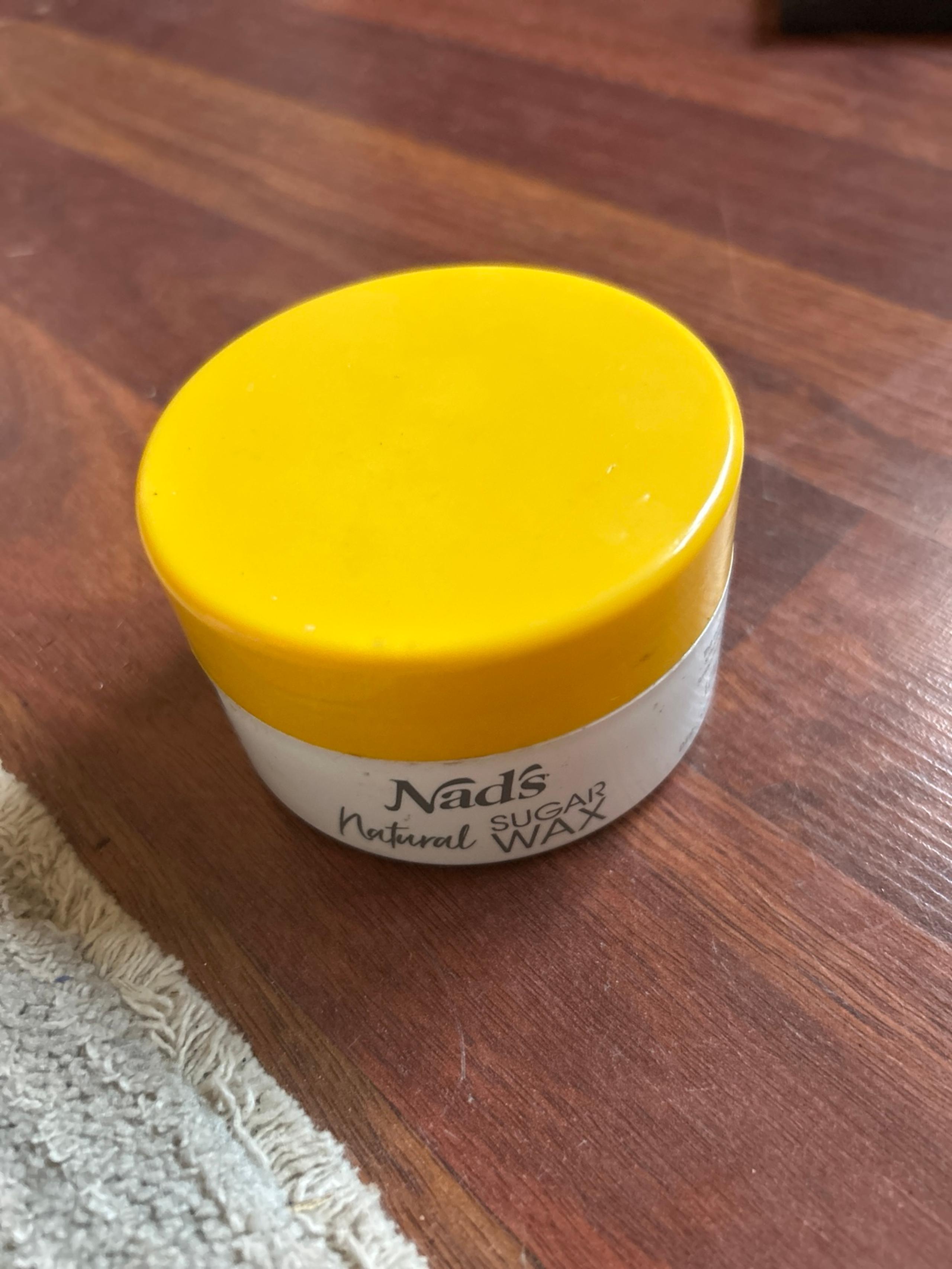 Nads Natural Sugar Wax 3/4 full