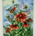 NEW Johanna Axelrod Watercolor Print Indian Blanket Flower 10.5 x14.5 Signed
